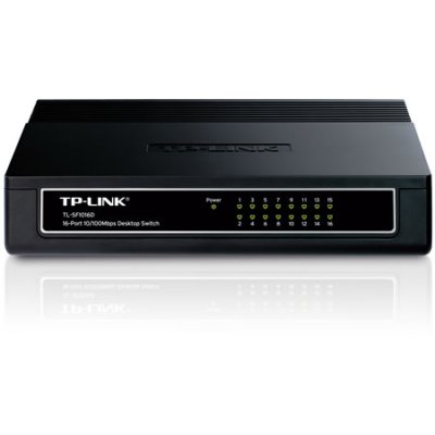 TP-LINK Switch sobremesa 16P 10100Mbps plastico